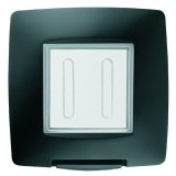 Ramă ornament 3M negru Chorus - GEWISS | GW16703TN