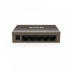 Switch Tenda 5-port, TEF1005Dp; 10/100Mbps fast ethernet; IEEE 802.3IEEE 802.3u IEEE 802.3x; Transmission Media: 100BASE-TX: Cat.5, Cat.5eor Above??10 foto