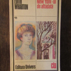 NEW YORKUL-UL DE ALTADATA -EDITH WHARTON