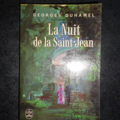 GEORGES DUHAMEL - LA NUIT DE LA SAINT JEAN (Le livre de poche)