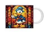 Cana alba personalizata &quot;Donald Duck &quot;, INOVATIX&reg;. 330ml