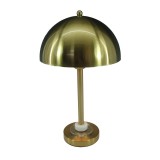 Cumpara ieftin Veioza Lustrous E27 metal auriu 25x25x42 cm