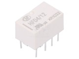 Releu Electromagnetic DPDT 12VDC 2A 125VAC PCB