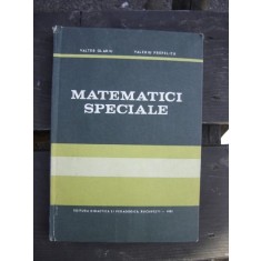MATEMATICI SPECIALE - VALTER OLARIU