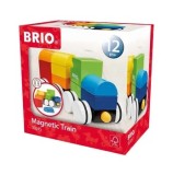 Cumpara ieftin Jucarie de asamblare Brio - Tren magnetic, 11 piese