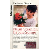 Neun strahlen hat die sonne