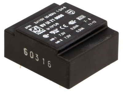 Transformator &amp;icirc;ncapsulat 1VA 7.5V foto