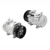 Compresor climatizare Nissan Qashqai 2007-2013, Diametru rola (mm): 125, RapidAuto 2759KS-8