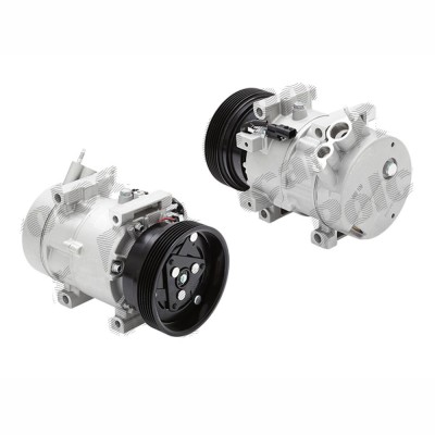 Compresor climatizare Nissan Qashqai 2007-2013, Diametru rola (mm): 125, RapidAuto 2759KS-8 foto