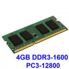 Memorie RAM Laptop 4GB DDR3 1600MHz PC3-12800 SODIMM Testata