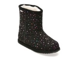 Ghete EMU negre, SPARKLE BRUMBY, din piele intoarsa