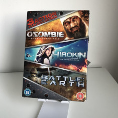 Film Engleză - DVD 3in1 - Osombie, Hirokin, Battle Earth