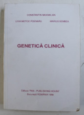 GENETICA CLINICA de CONSTANTIN MAXIMILIAN , LIVIA MOTOC , MARIUS BEMBEA , 1996 foto