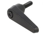 Manetă Franceză Neagră 20mm x 45mm