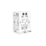 Adaptor universal pentru priza ZLA0576LX, Alb