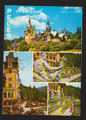 CPIB 21490 - CARTE POSTALA - SINAIA. MUZEUL PELES, MOZAIC foto