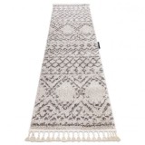 Covorul, Traversa BERBER RABAT crem &mdash; pentru bucătărie, hol și coridor, 80x250 cm