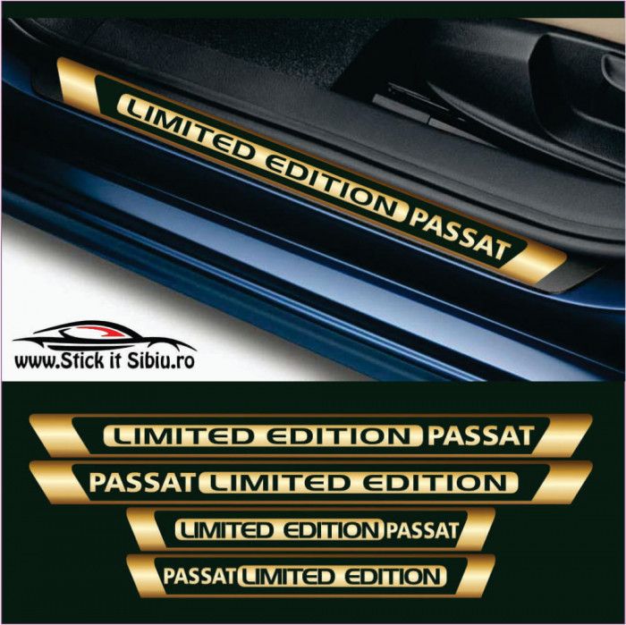 Set Protectie Praguri Volkswagen Passat Limited Edition &ndash; Stickere Auto