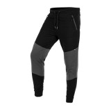 Pantaloni trening COMFORT NEO TOOLS XXXL negru-gri cu buzunare fermoar, barbatesti, pentru lucru