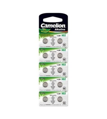 Camelion AG2 L726 SR726 SR59 396 556 29 RW411 G2 1.5V Alkaline-Conținutul pachetului 1x Blister foto
