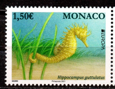 MONACO 2021 EUROPA CEPT, Fauna, serie neuzata, MNH foto