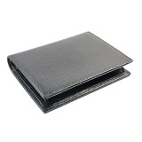 Cumpara ieftin Portofel Barbatesc Negru din piele naturala WZ4704