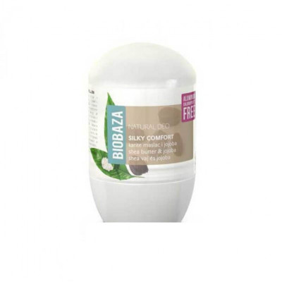 Deodorant Natural pe Baza de Piatra de Alaun pentru Femei Silky Comfort (Shea si Jojoba) 50 mililitri Biobaza foto