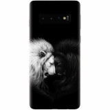 Husa silicon personalizata pentru Samsung Galaxy S10, Lions