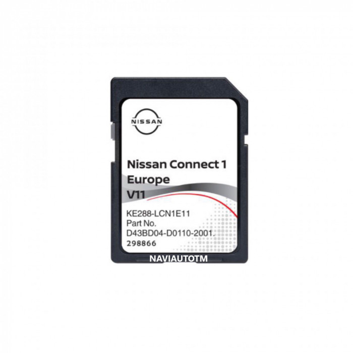 Card Original Nissan Connect 1 Europa V12 2023