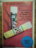 1977, Reclama Intrepr. produse cosmetice FARMEC , comunism 19x12 cm, CLUJ