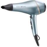 Uscator de par, Remington, 2200 W, Albastru/Negru