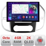 Navigatie dedicata Mercedes Vito w447 2016- Edonav ecran 13&quot; 2K 8 si 128 Android Waze USB Navigatie 4G 360 Toslink Youtube Radio KIT-w447 si EDT-E513-