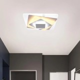 Lustra LED FLORENSIA, 30W, lumina Rece/Calda/Neutra, Alb, Alessandro DESIGN