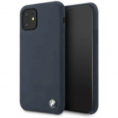 Husa Cover BMW Silicone Kryt pentru iPhone 11 Blue