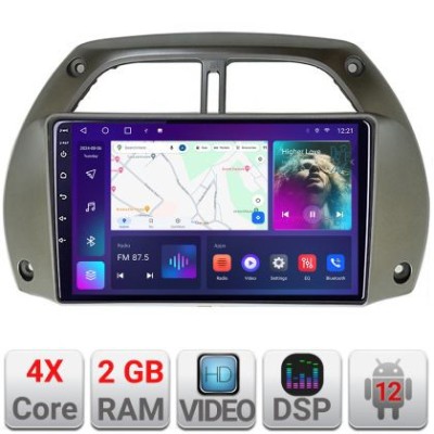 Navigatie Toyota Rav 4 2000-2004 Android radio gps internet 2+32 kit-rav4-old+EDT-E209 CarStore Technology foto