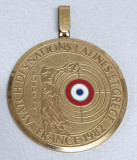 Medalie TIR Concurs international sportiv Franta &amp; tarile latine si Grecia 1982
