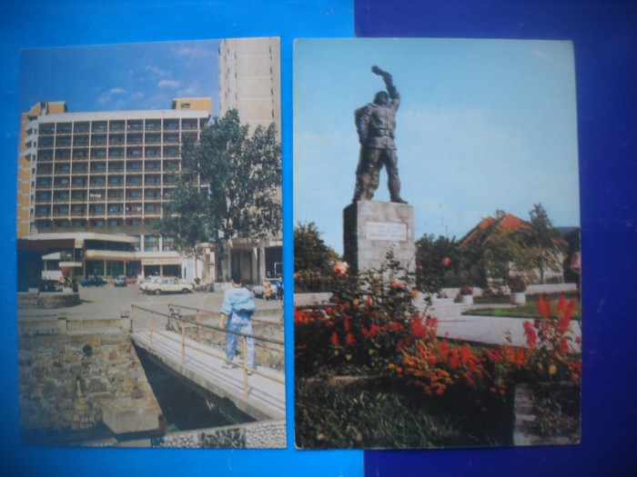 HOPCT LOT 2292 STATIUNEA COVASNA -4 CARTI POSTALE-NECIRCULATE