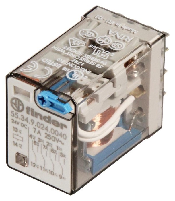 Releu 24Vdc 4c 7A 55.34.9.024.0040