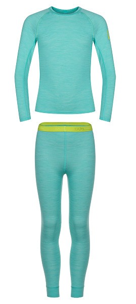 Set Merino Copii Elf Aqua