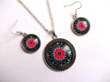 set sticla cu mandala 34039