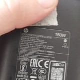 Incarcator HP TPN CA11 150W mufa subtire albastra