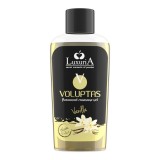 Gel pentru masaj LUXURIA Voluptas Vanilla, cu efect de &icirc;ncălzire, aromă naturală de vanilie, 100 ml