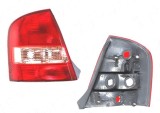 Stop spate lampa Mazda 323 (Bj), 02.2002-09.2003, spate, Stanga, SEDAN, PY21W+W21/5W+W21W; rosu-pink; fara suport bec, TYC