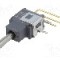 Intrerupator basculant, 3 pozitii, mod comutare (ON)-OFF-(ON), SPDT, NKK SWITCHES - A18AV