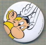 Y 1162 INSIGNA - ASTERIX -PERSONAJ DIN CICLUL ,,ASTERIX&quot; - PENTRU COLECTIONARI