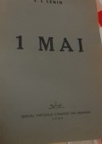 V I LENIN 1 MAI EDIRURA PCR 1945