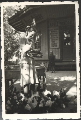 M1235N Izvorul Maria din Malnaș, județul Covasna, 1942, cu reclame la apele minerale din epocă foto