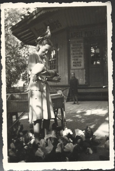 M1235N Izvorul Maria din Malnaș, județul Covasna, 1942, cu reclame la apele minerale din epocă