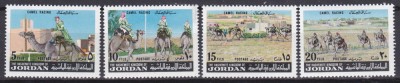 DB1 Fauna Africana Camile Iordania 4 v. MNH foto