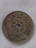 25 centimos 1934 spania